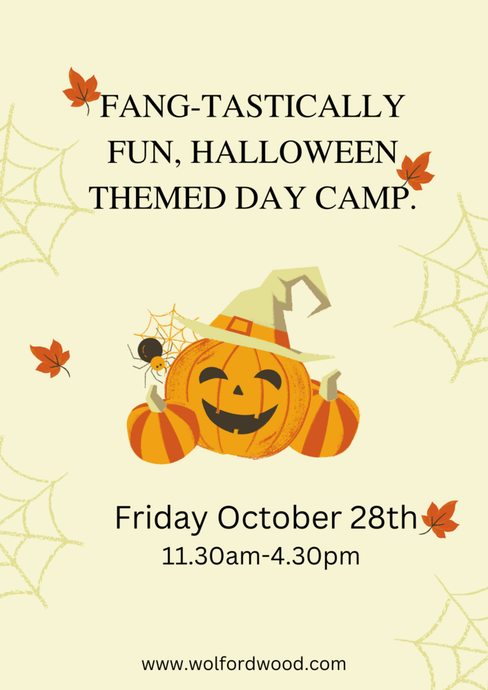 FANG-TASTICALLY FUN, HALLOWEEN THEMED DAY CAMP.