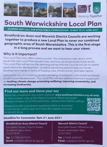 Local people, local plan - consulting now