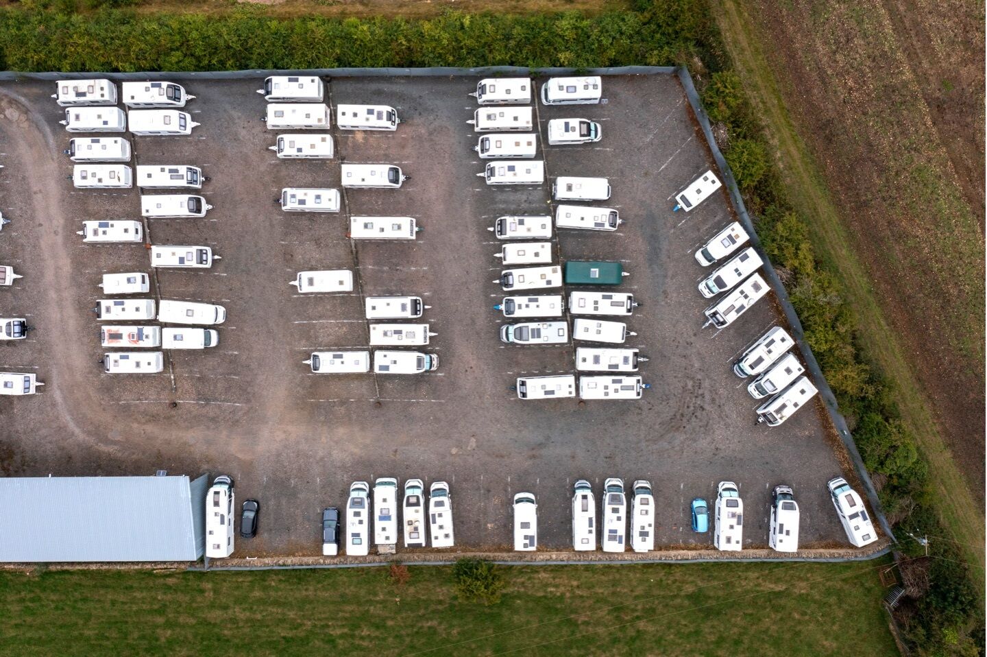 Aerial view of Tower Storage