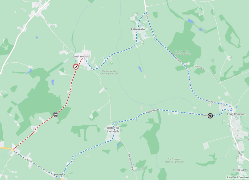 Road Closure - Great Wolford - 13th February 2025