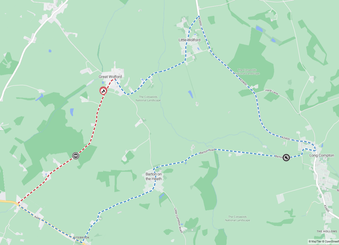 Road Closure - Great Wolford - 13th February 2025